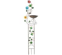BACCHIO BIRCA CON IL GARDENE TRELLIS MUVER ACQUA DI METALLO METALE CON COTOPA REGOLABILE STANDO PIANTO DI PICCOLA PICCOLA RETRO PIANTA PER PIANTA PER PIANTAGIO DI OUTTO