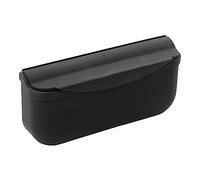 Baceyong 1 scatola per occhiali da auto, in silice, organizer per aletta parasole per auto, compatibile con Tes1a Model Y Model 3, nero