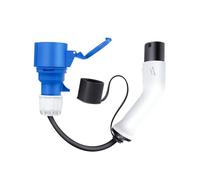 Baceyong 1 x 32 A auto elettrica EV adattatore cavo di ricarica, tipo 2 spina a CE-E Socket Fit per auto di tipo 2 abilitato