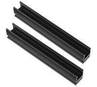 Baceyong 1014441-01 - Clip per parabrezza per carrello da golf, compatibile con telaio parabrezza da 2,5 x 2,5 cm, 2 pezzi