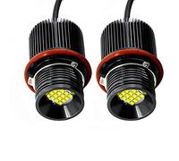 Baceyong 2 pezzi Angel Eye Halo Ring lampadine LED con inverter per BMVV E39 E53 E60 E61 E63 E64 E65 E66 E87 525i 530i xi 545i M5