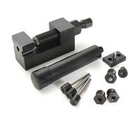 Baceyong, kit di smagliacatena e rivettatrice per catena moto, kit di riparazione con splitter per catene moto da #32 a #532