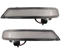 Baceyong Lampeggiante per specchietto laterale, adatto per Ford Focus 2 Mk2; Ford Focus 3 Mk3; Ford Mondeo Mk4, dinamico lampeggiatore laterale ambra con lente trasparente/fumo