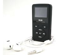 Baceyong Radio digitale portatile, digitale FM DAB/DAB+ Radio + lettore MP3 Bluetooth 4.0 32G Nero