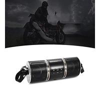 Baceyong Sistema audio Bluetooth per motociclette, radio FM Bluetooth impermeabile da 12 V con sistema audio stereo per mountain bike, moto d'acqua, radio con telecomando, lettore MP3