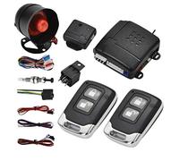 Baceyong Style 11 - Kit di chiusura centralizzata per auto, universale, con telecomando, con sensore di scossa + scatola di controllo + 2 telecomandi di ricambio per serratura centralizzata dell'auto