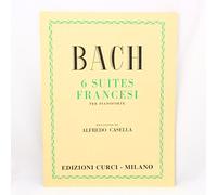 Bach 6 suites francesi per pianoforte. Revisore Casella