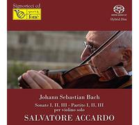 Johann Sebastian Bach (Sonate I - Ii - III) - Salvatore Accardo (Audio cd)