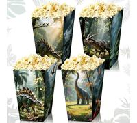 BACH AND BOOZY 12 sacchetti portapopcorn dinosauri giungla regali wild one rex tre dino compleanno feste party favors