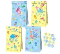 BACH AND BOOZY festa medusa gunst sacchetti dolci snack borse regalo scatole popcorn per feste compleanno neonato baby shower decorazioni sottomarino forniture