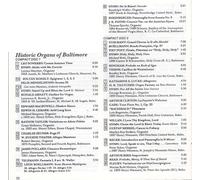Bach/Bird - Historic Organs of Baltimore (4 CD)
