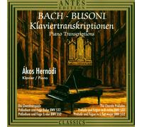 BACH / BUSONI Piano Transcriptions (CD)