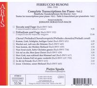 Bach/Busoni - Piano Transcriptions Vol. 2