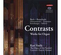 Bach/ Buxtehude/ Sallinen/ Vuola - Contrasts Works For Organ
