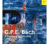 Bach, C.P.E./ Ensemble Resonanz/ Minasi, Ricardo - 6 Hamburg Symphonies Wq.182
