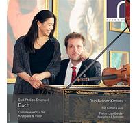 Bach, C.P.E./ Kimura - Complete Works For Keyboard & Violin