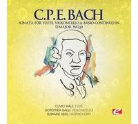 Bach, C.P.E. - Sonata for Flute Violoncello & Basso D Maj (Ep)