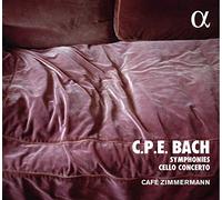 Bach, C.P.E./ Zimmermann - Symphonies & Cello Concerto