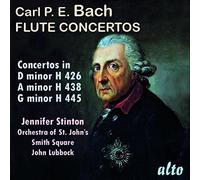 Bach, C.P.I. / Stinton, Jennifer CPE Bach: Flötenkonzerte H 426 / 438 / 445 (CD)