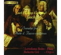 Bach Carl Philip Ema Sonate Per Flauto E Basso Continuo (CD)