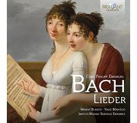 Carl Philipp Emanuel Bach Carl Philipp Emanuel Bach: Lieder (CD) Album