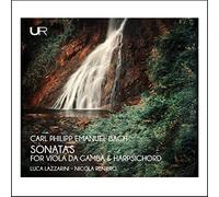 Carl Philipp Emanuel Ba C.P.E. Bach: Sonatas for Viola Da Gamba & Harpsicho (CD)