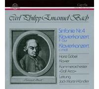 Bach, Carl Philipp Emanuel - Sym. No. 4/Harpsichord Ctos.