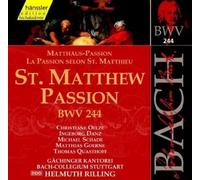 Bach-Collegium/Helmu - St. Matthew Passion Bwv 244