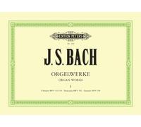 `Bach, Johann Sebasti` Complete Organ Works Vol 1 Book NUOVO