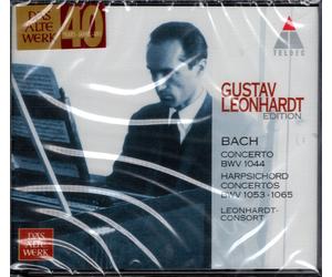 Bach: Concerti per Clavicembalo BWV 1044, 1053-1065 / Gustav Leonhardt - 3 CD
