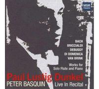 Bach/Debussy/Van Brink - Works For Solo Flute & Piano