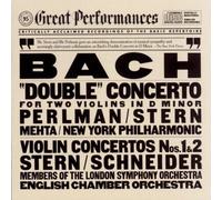 Bach: Double Concerto For Two Violins In D Minor, Violin Concertos Nos. 1 & 2 (CBS Great Performances) (1990) Audio CD