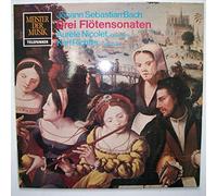 Bach. Drei Fl?tensonaten. Karl Richter. Vinyl LP.