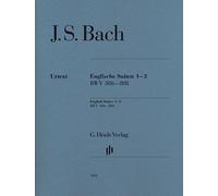 Bach: English Suites 1-3 BWV 806-808 - Piano - Edition without fingering - Henle - (HN 1102)
