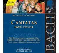 Johann Sebastian Bach Bach: Cantatas, BWV112-114 (CD) Album