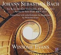 Bach/ Evans, Winsome - J.S. Bach: Six Suites For Solo Violoncello Bwv 100 (3 CD)