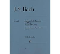 BACH - Fantasia Cromatica y Fuga en Re menor (BWV:903) para Piano (Urtext)