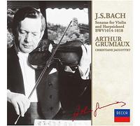 Bach/ Grumiaux, Arthur - J.S.Bach: Violin Sonatas Vol 1