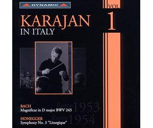 Bach/Honegegger - Karajan In Italy Vol. 1