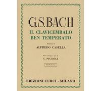 Il clavicembalo ben temperato, Per pianoforte. Spartito - Bach Johann Sebastian