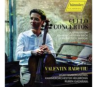 Bach, J.C. / Radutiu / Gazarian - Cello Concertos