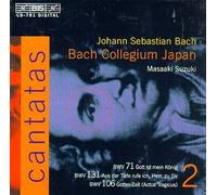 Bach, J.S. - Bach : Cantates sacrées volume 2 BWV 71, 131, 106