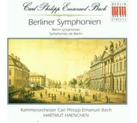 Carl Philipp Emanuel Bach Berlin Symphony (Hanchen) (CD) Album