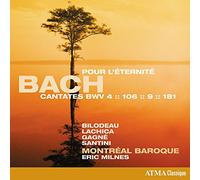Bach, J.S./ Bilodeau/ Lachica/ Milnes - Bach: Cantatas Bwv 4 106 9 & 181