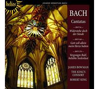 BOWMAN/KING/KINGS CONSOR Cantatas 54, 169 and 170 (King, the King's Consort (CD)