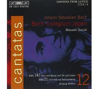 Johann Sebastian Bach Cantatas - Vol 12 (Bach Collegium Japan/suzuki) (CD) Album