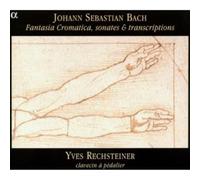 Bach, J.S. e Yves Rechsteiner – Chromatic Fantasy/Sons/Transcriptions – CD – Alpha