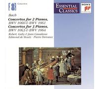 Jean Casadesus Bach: Concertos for 2 & 3 Pianos (CD)