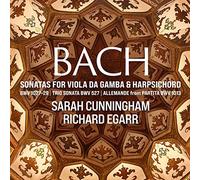 Bach,J.S. / Cunningham / Egarr - Sonatas For Viola Da Gamba