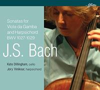 Bach, J.S./ Dillingham, Kate/ Vinikour, Jory - J.S. Bach: Sonatas For Viola Da Gamba & Harpsichod